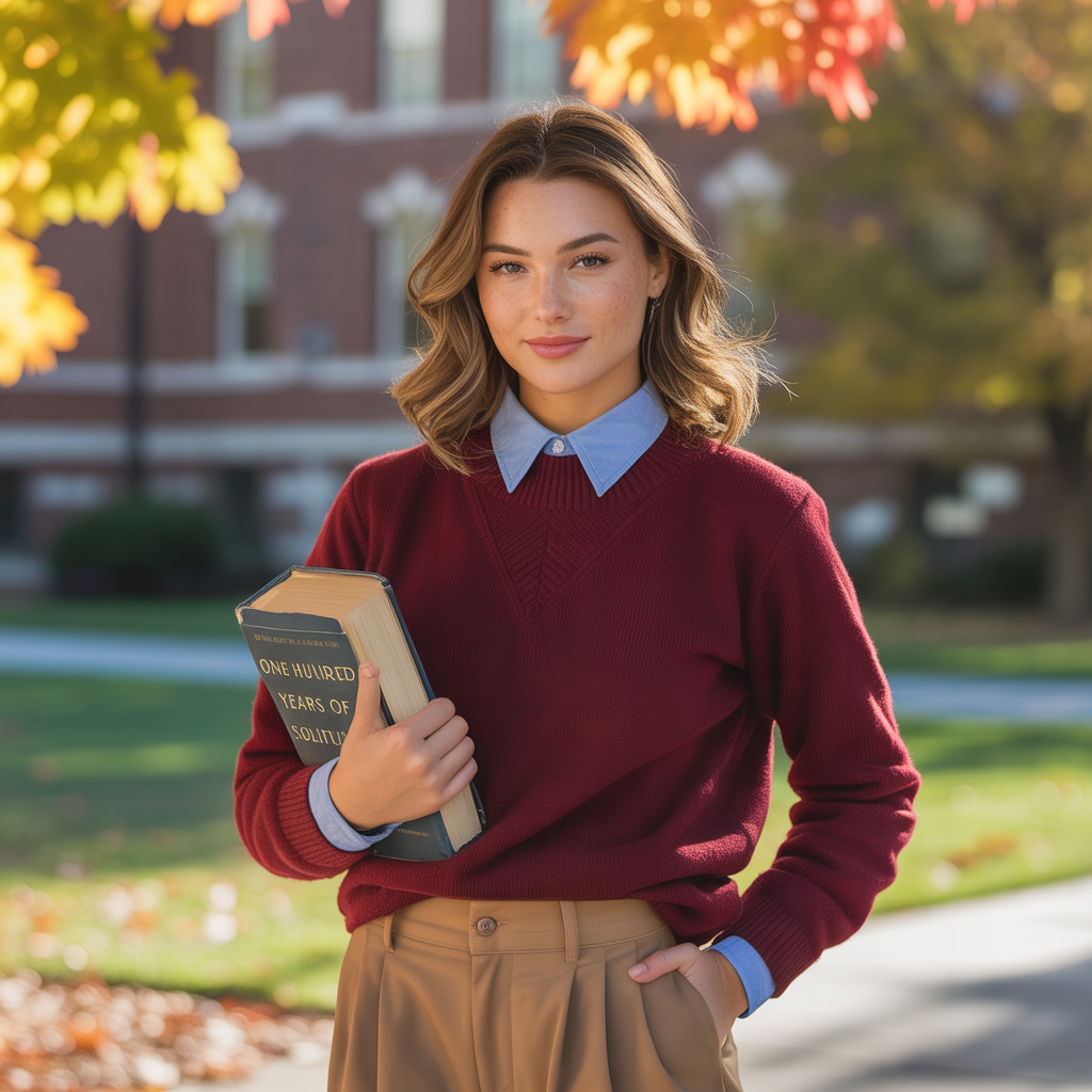 Collared Shirts under Crewneck Sweaters