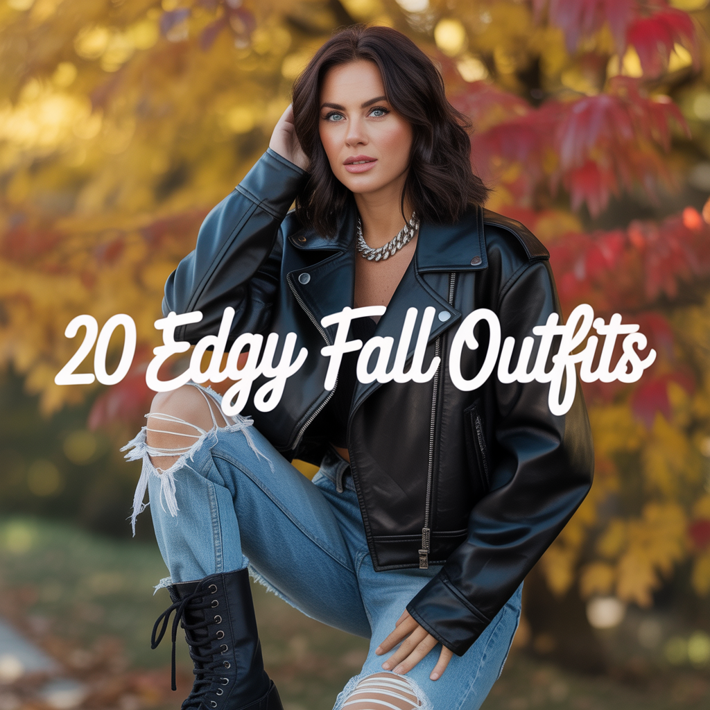 Edgy Fall Outfits