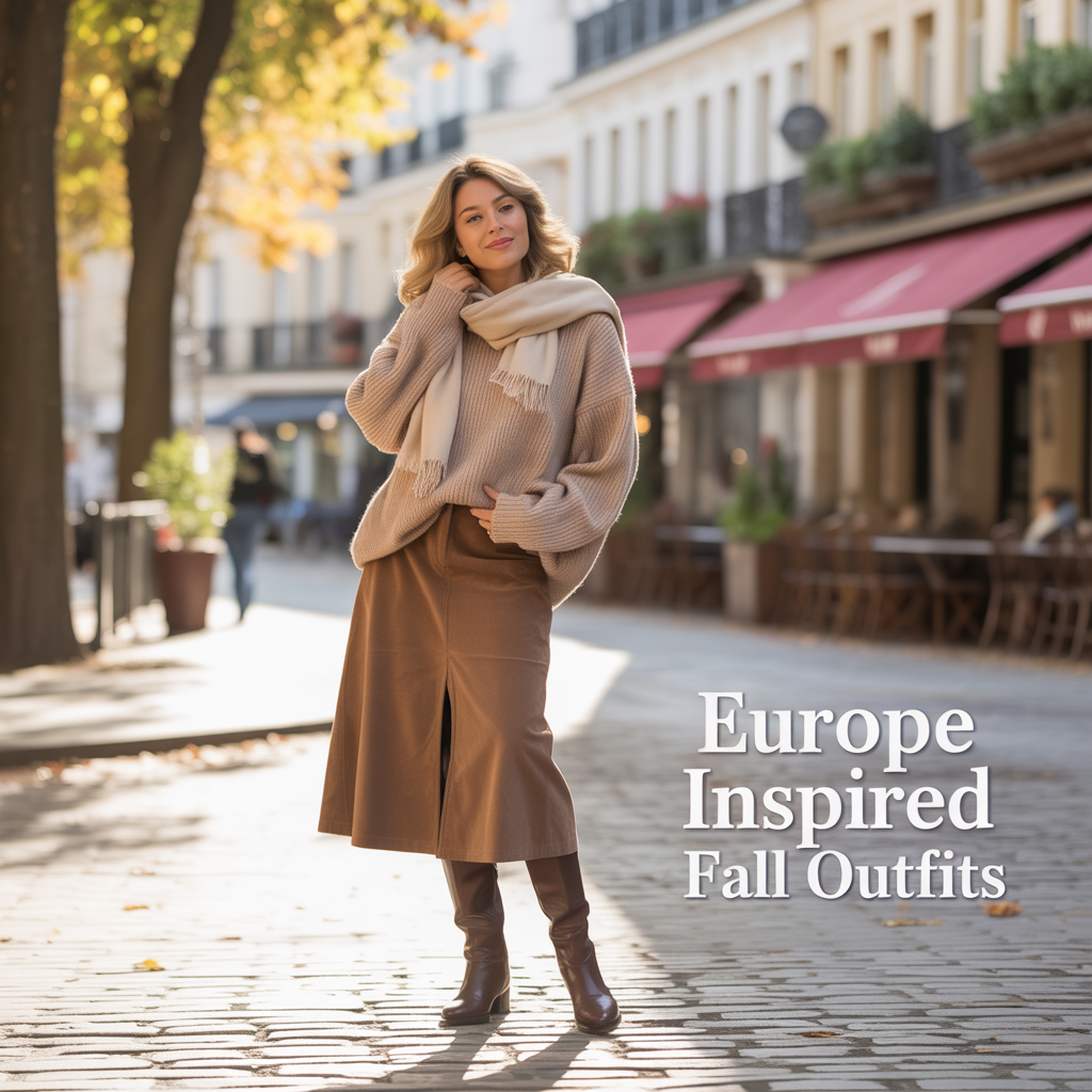 Europe Inspired Fall Outfits