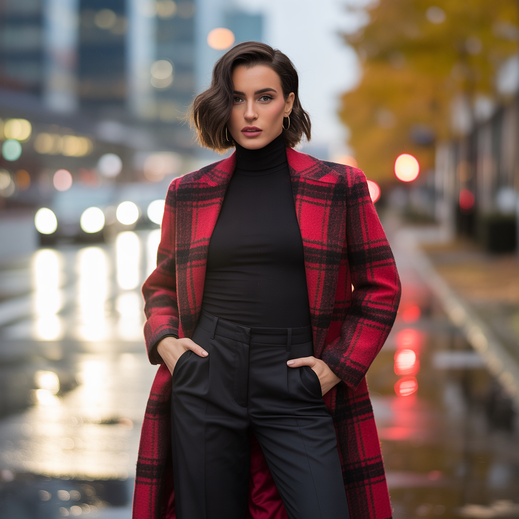 20 Ideas for Cozy and Stylish Trending Fall Outfits to Try Now 19 Statement Coats with Minimal Layers