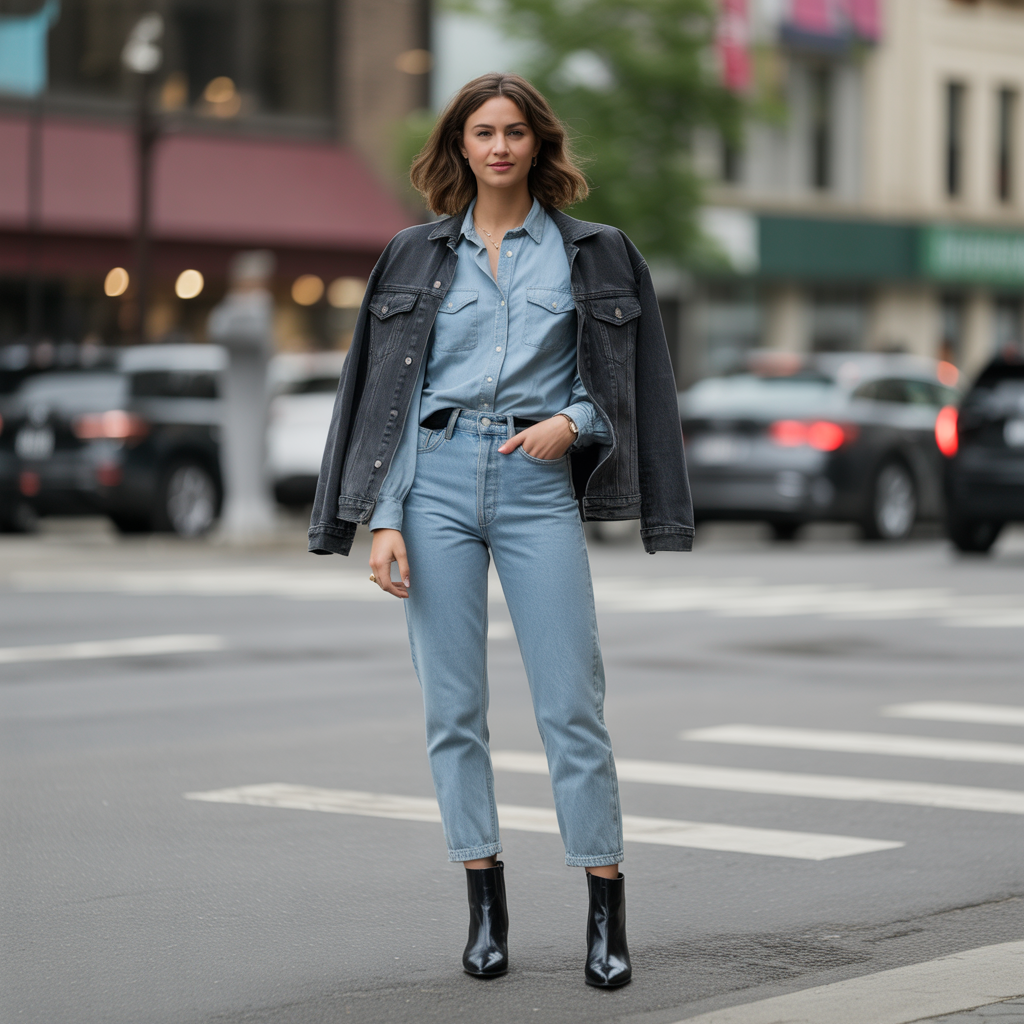 Denim on Denim Layers