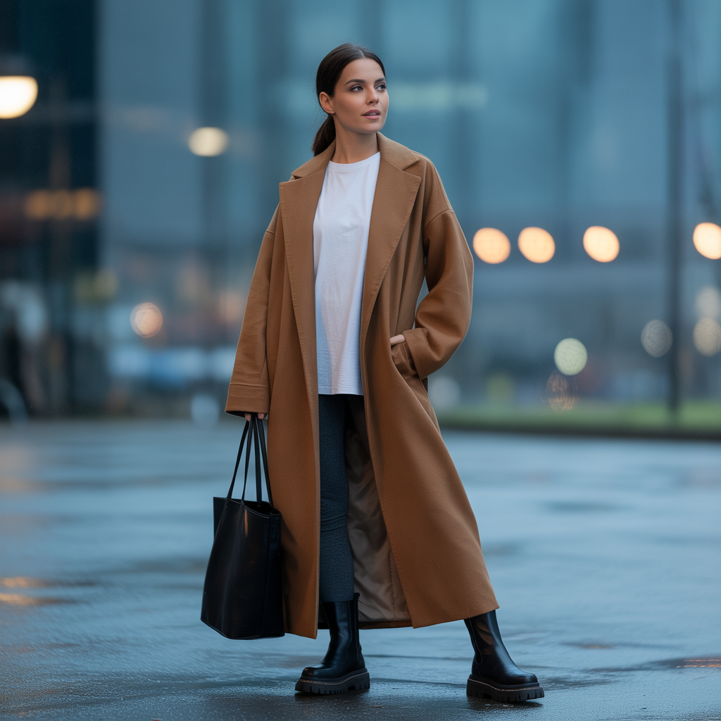 Leather Skirts and Heeled Boots