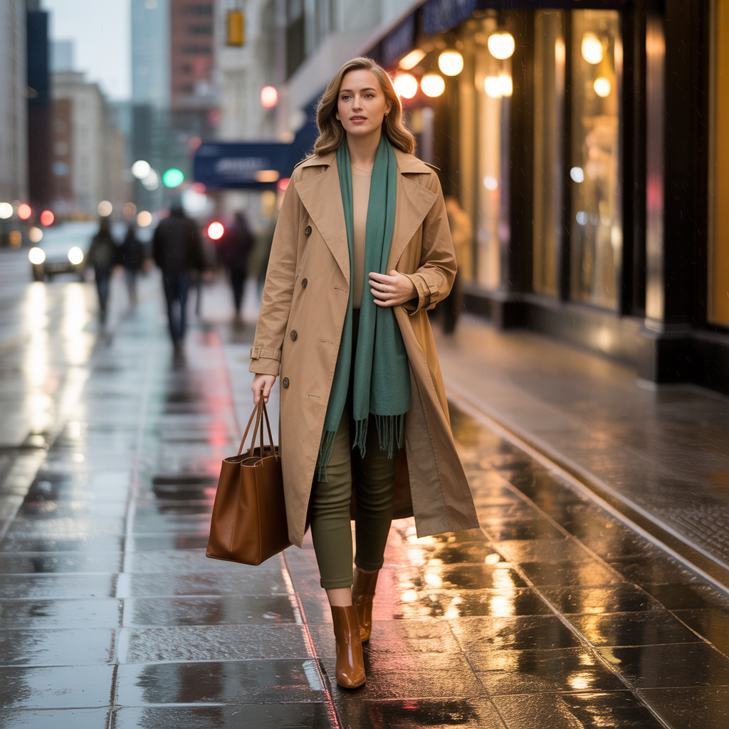 Oversized Sweaters and Combat Boots