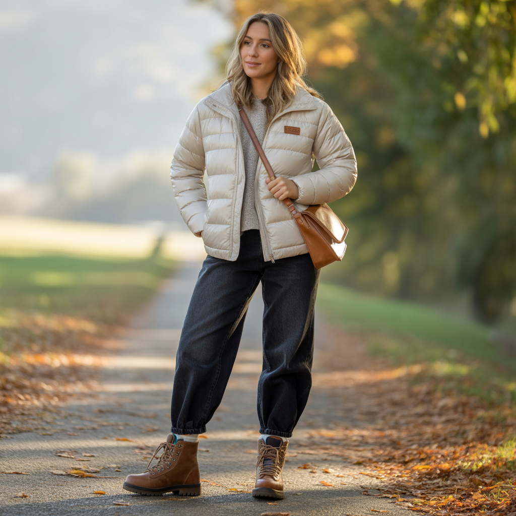 Midi Dresses With Block-Heel Boots