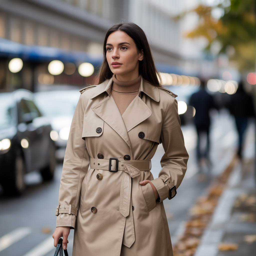 Classic Trench Coat Appeal