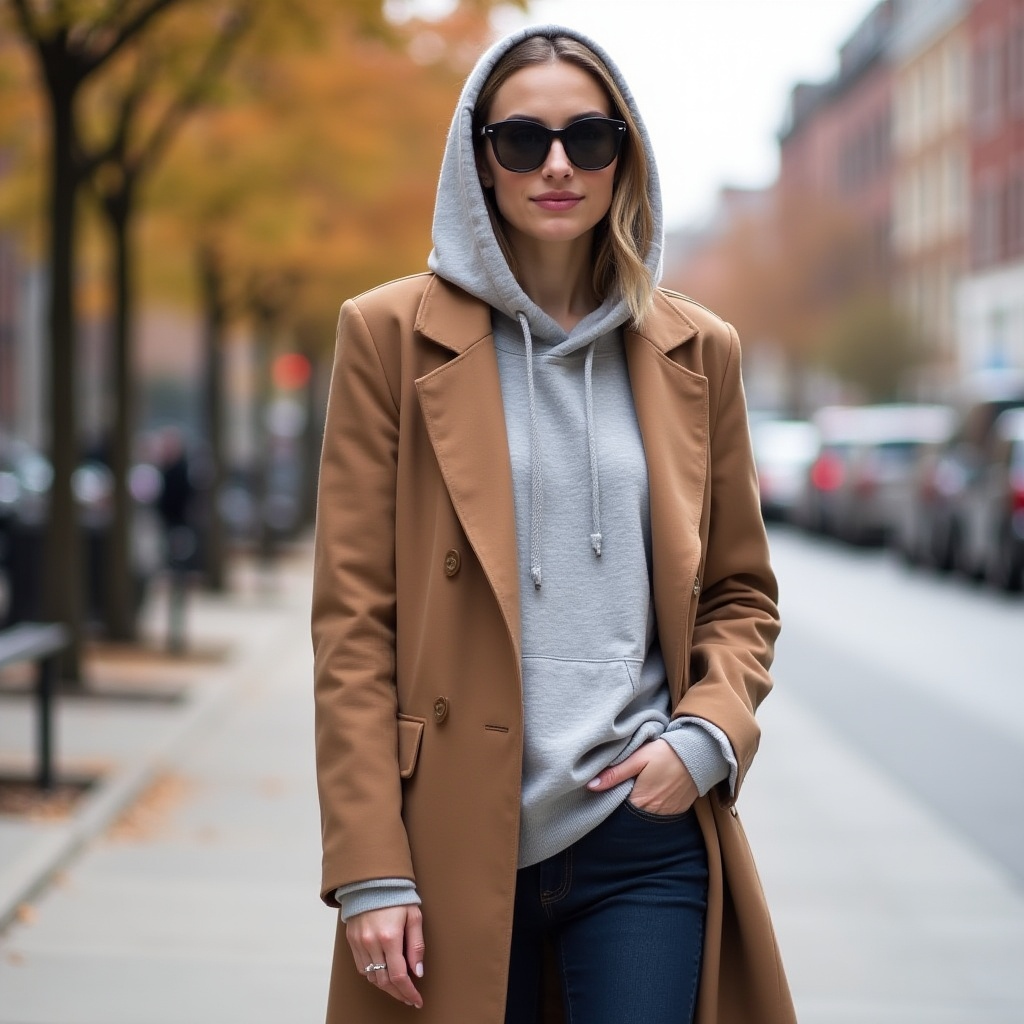 Hoodies with Tailored Coats