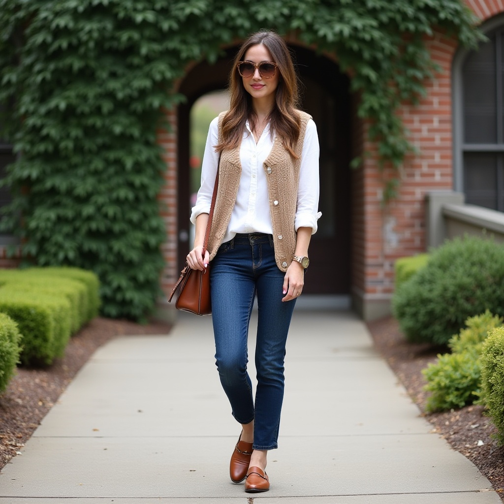 Knitted Vests with Retro Appeal