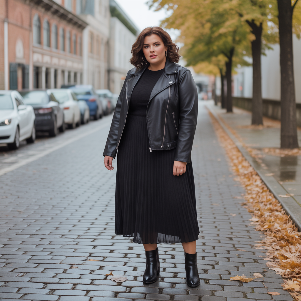 15 Best Plus Size Fall Outfits to Wear This Season 6 Leather Jackets