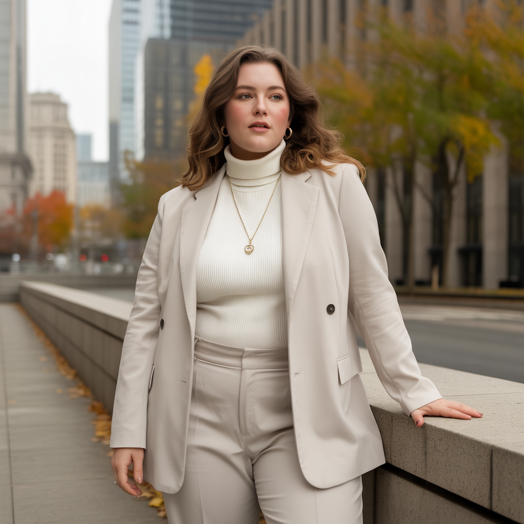 15 Best Plus Size Fall Outfits to Wear This Season 11 Turtlenecks