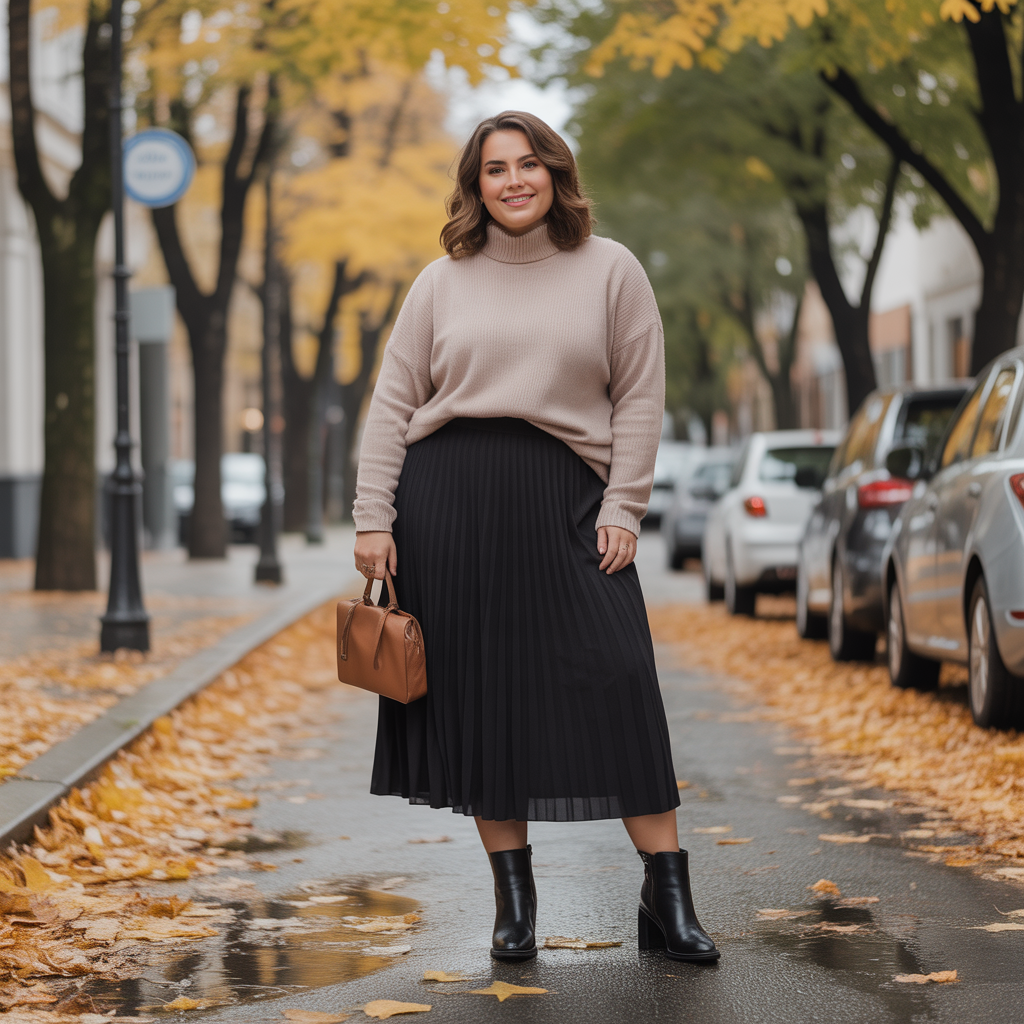15 Best Plus Size Fall Outfits to Wear This Season 13 Ankle Boots
