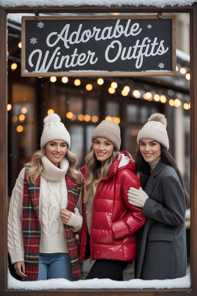 Adorable Winter Outfits