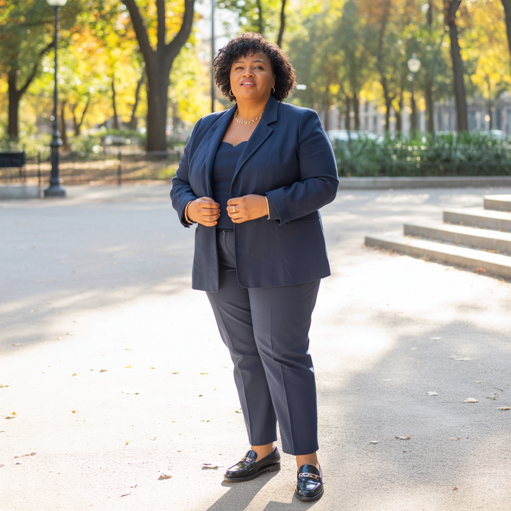 Blazers with Tailored Pants