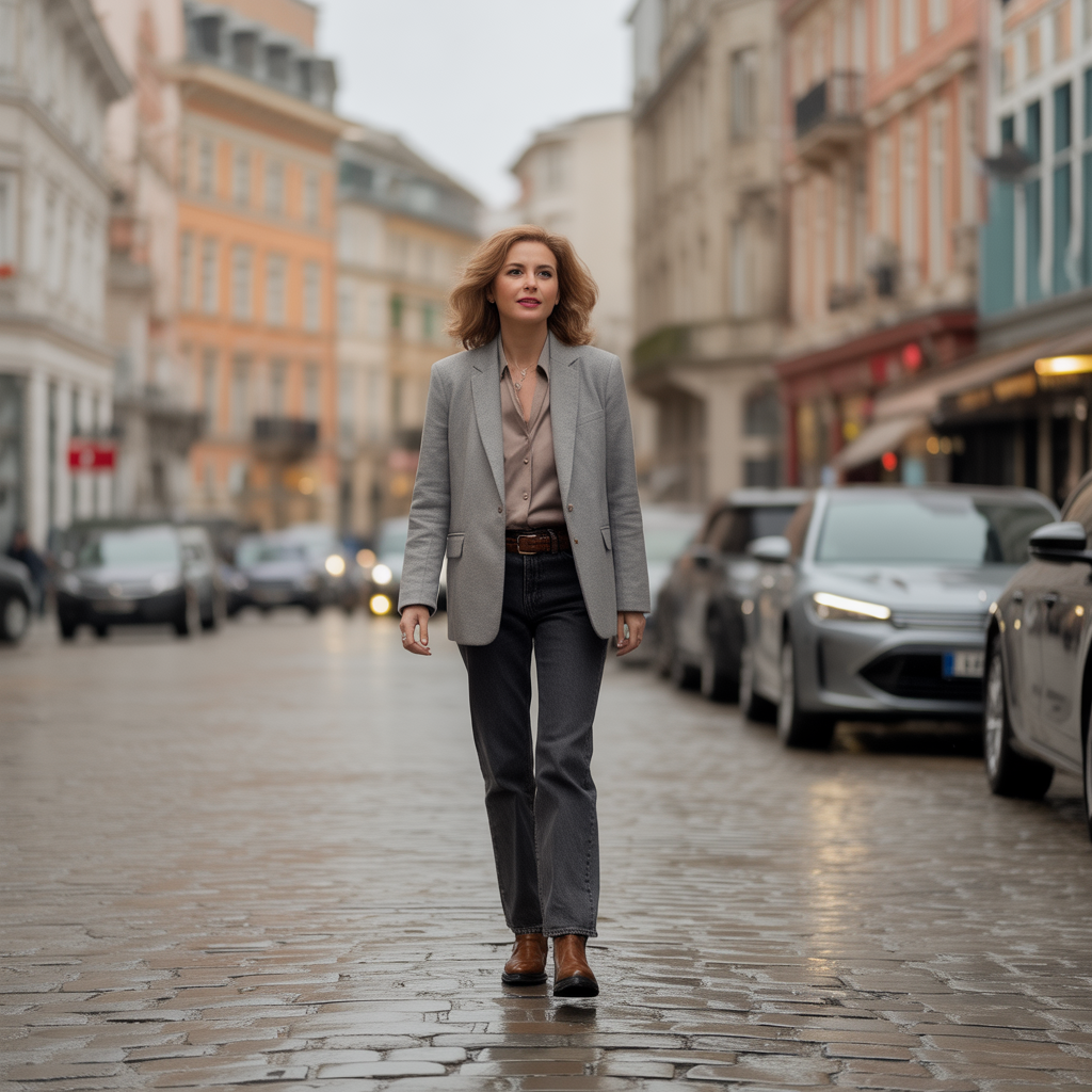20 Best Casual Outfit Ideas for Effortless Everyday Style 3 Casual Blazer with Denim