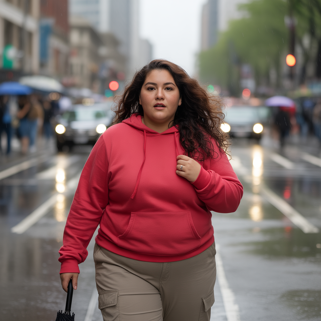 18 Best Plus Size Masc Outfit Ideas for Every Occasion 11 Casual Hoodie and Cargo Pants