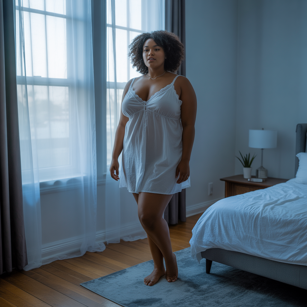 18 Best Plus Size Lingerie Outfit Ideas to Flatter Every Curve 11 Chemise Comfort