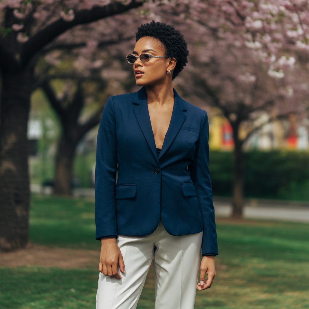 Classic Blazer and Trousers Combination