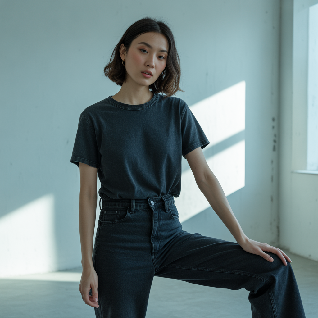 20 Best Casual Outfit Ideas for Effortless Everyday Style 1 Classic Jeans and T-Shirt
