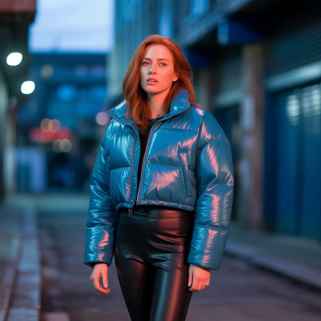15 Best Baddie Outfit Ideas Casual and Stylish for Everyday Wear 15 Cropped Puffer Jacket With Leggings