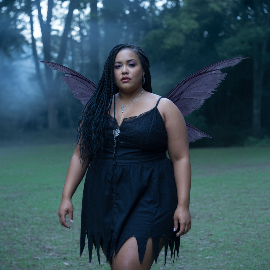 18 Best Plus Size Fairy Outfit Ideas for Magical Looks 3 Dark Fairy Outfit