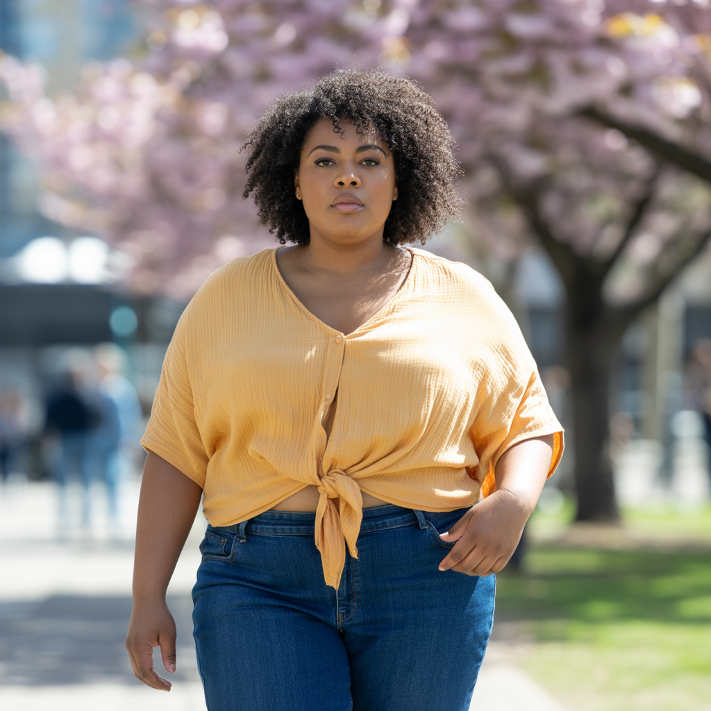 18 Best Plus Size Country Concert Outfit Ideas for Every Season 1 Denim Jeans and Flowy Tops