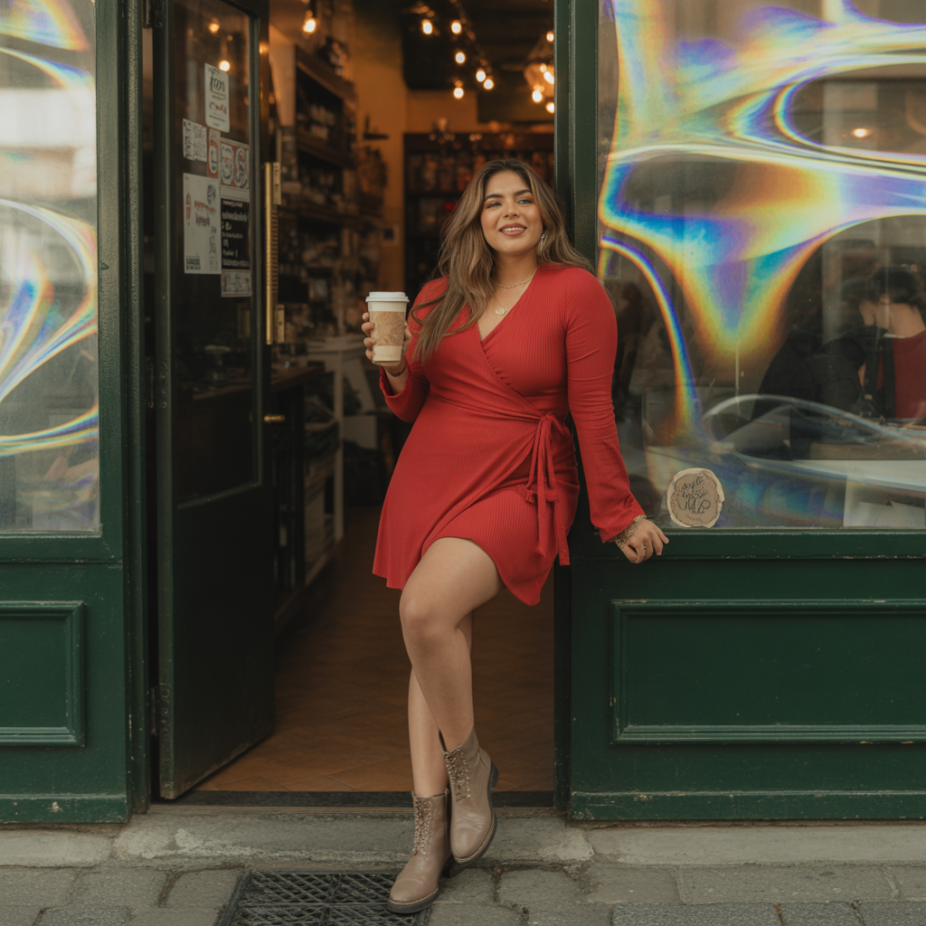 Effortless wrap dresses