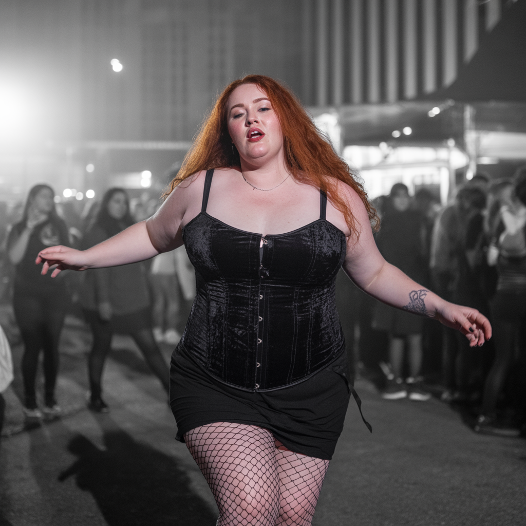 15 Best Plus Size Goth Outfit Ideas to Rock Your Dark Style 15 Festival Goth Outfit