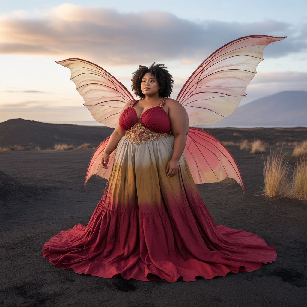 18 Best Plus Size Fairy Outfit Ideas for Magical Looks 13 Fire Fairy Outfit