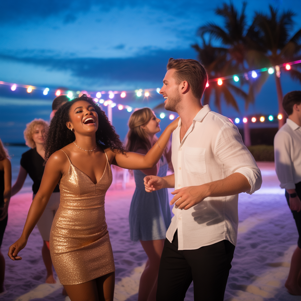 15 Trendy Swimwear Outfit Ideas to Rock This Summer 6 Glam Night Beach Party
