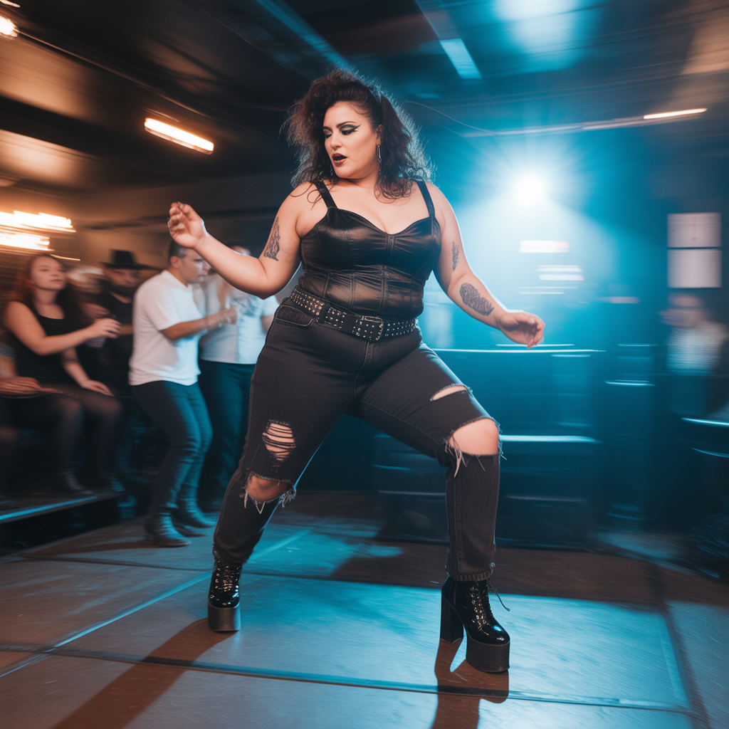15 Best Plus Size Goth Outfit Ideas to Rock Your Dark Style 8 Grunge Goth Look