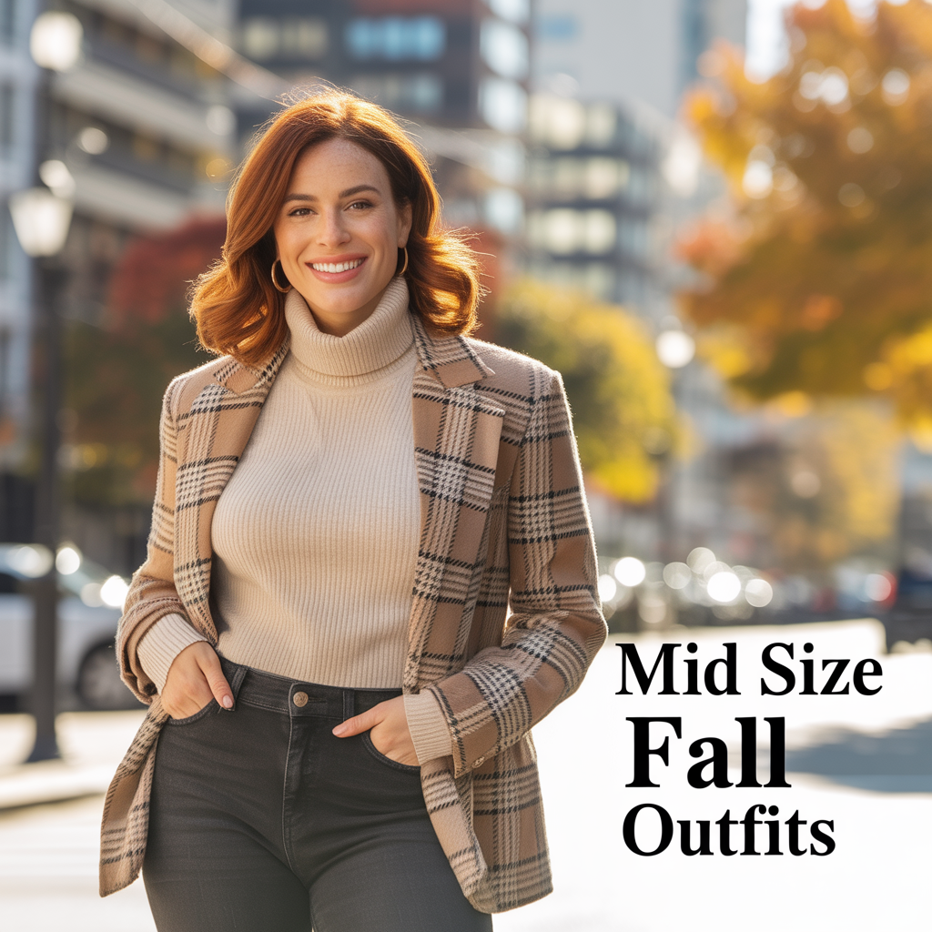 Mid Size Fall Outfits