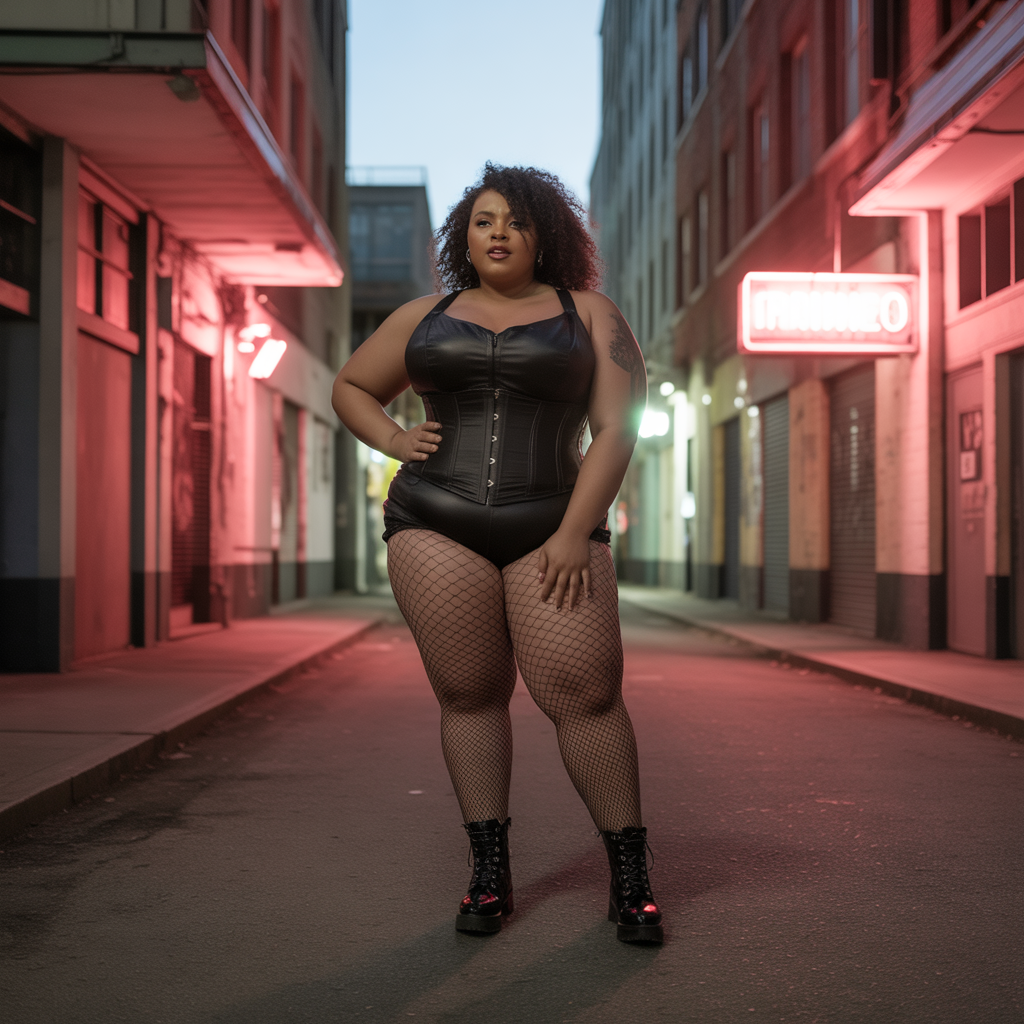 15 Best Plus Size Goth Outfit Ideas to Rock Your Dark Style 13 Military Goth Inspiration
