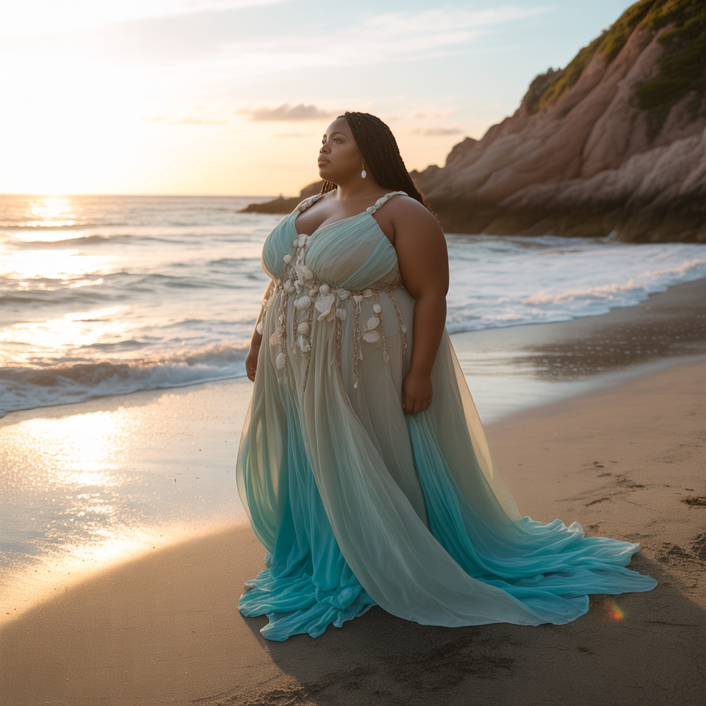18 Best Plus Size Fairy Outfit Ideas for Magical Looks 12 Ocean Fairy Outfit