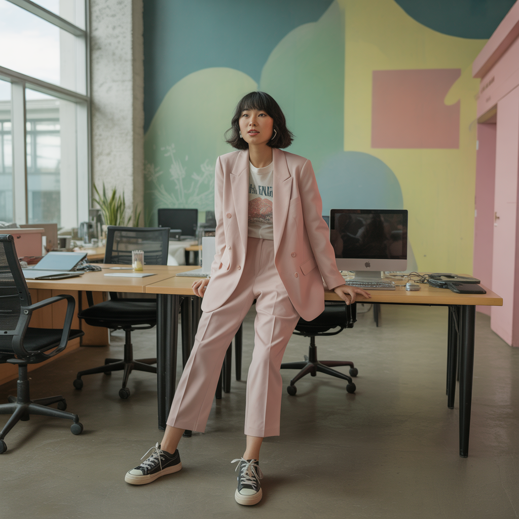 Suit with Modern Cuts