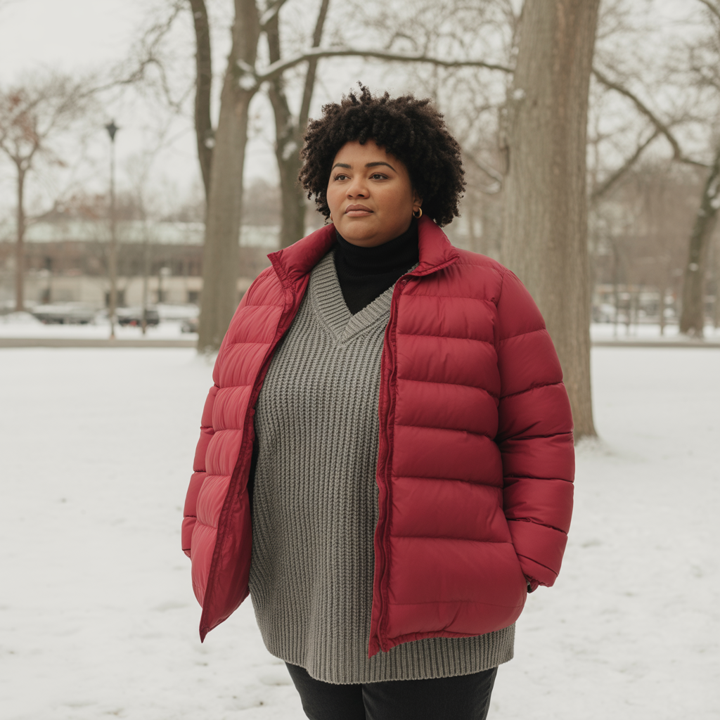 18 Best Plus Size Masc Outfit Ideas for Every Occasion 16 Winter Masc Layers
