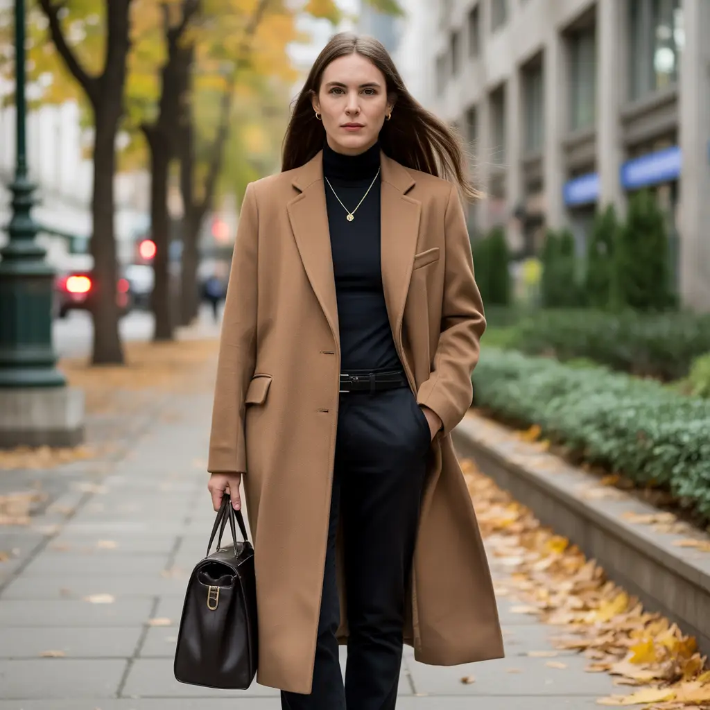18 Ideas About Aesthetic Fall Outfits to Elevate Your Autumn Style 16 Wool Coats with Sharp Silhouettes