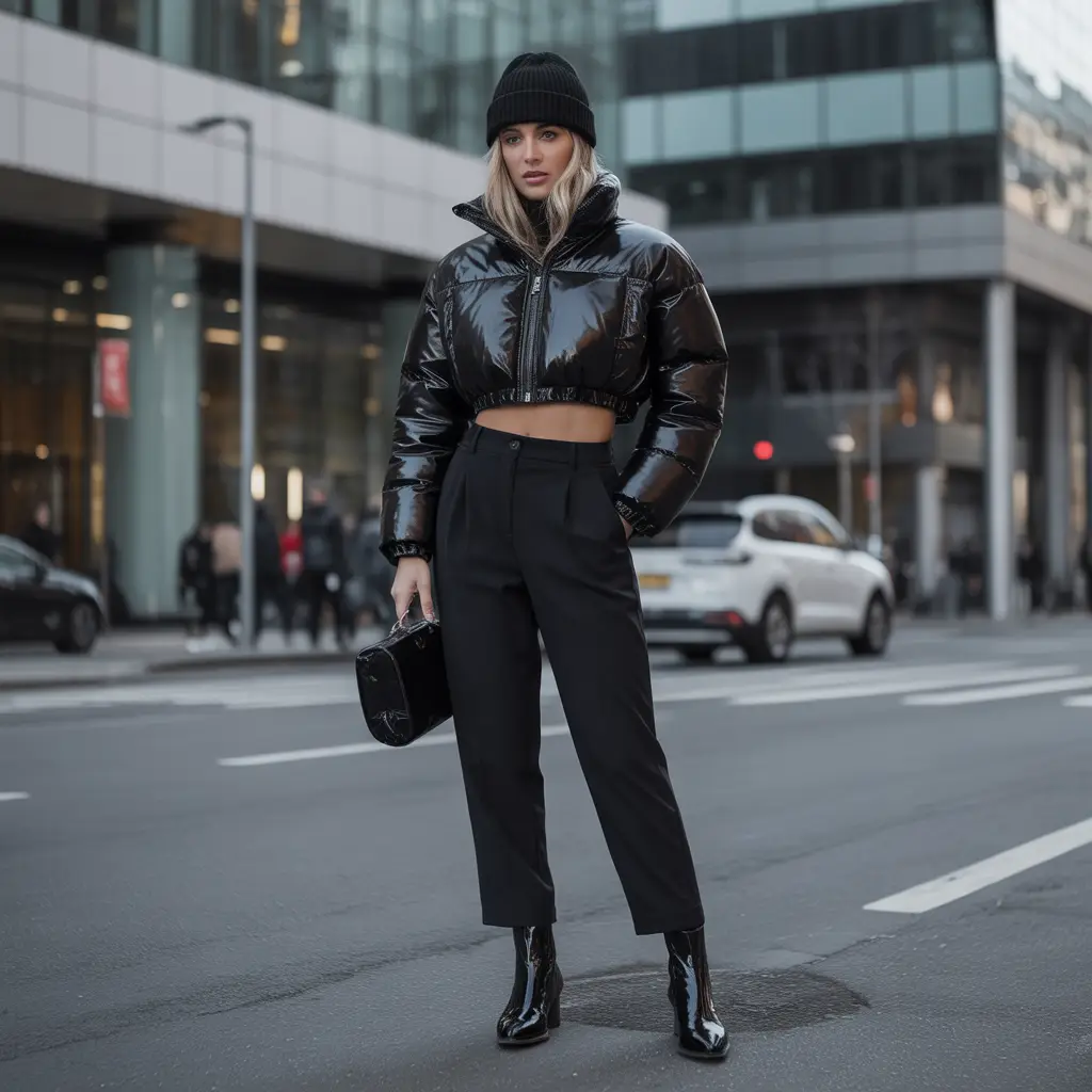 16 Ideas About Chic Winter Outfits to Stay Warm in Style 6 Puffer Jacket Elevated