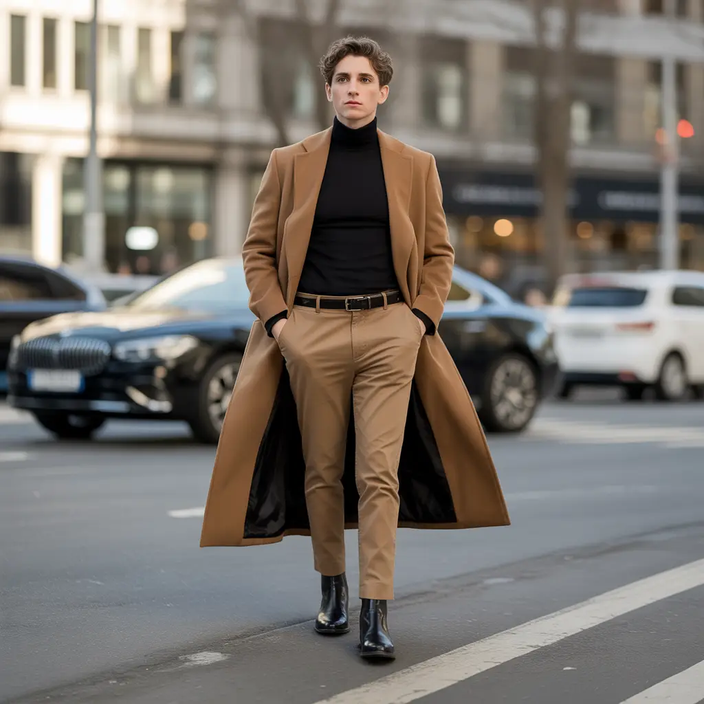 16 Ideas About Chic Winter Outfits to Stay Warm in Style 1 Classic Wool Coat Ensemble