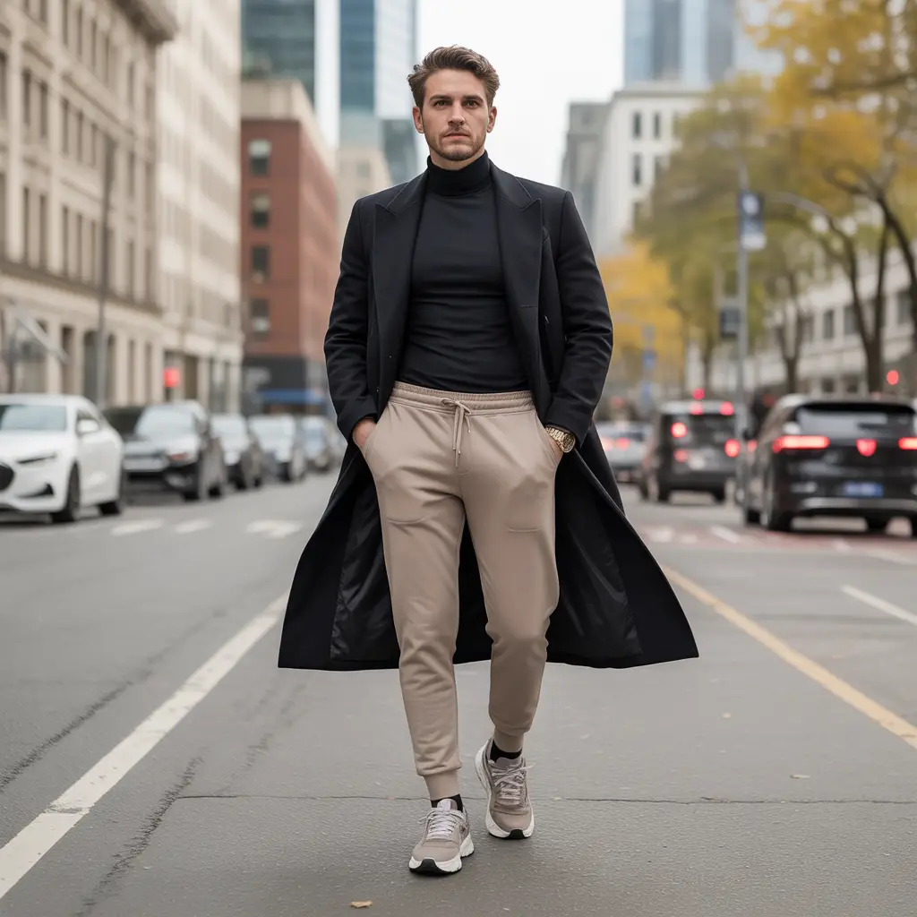 18 Ideas About Aesthetic Fall Outfits to Elevate Your Autumn Style 18 Neutral Athleisure with Tailored Layers