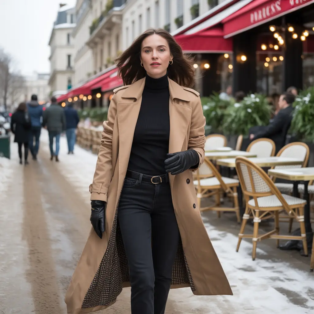 20 Ideas About Classy Winter Outfits to Elevate Your Cold-Weather Style 3 Knee-High Boots and Streamlined Dresses