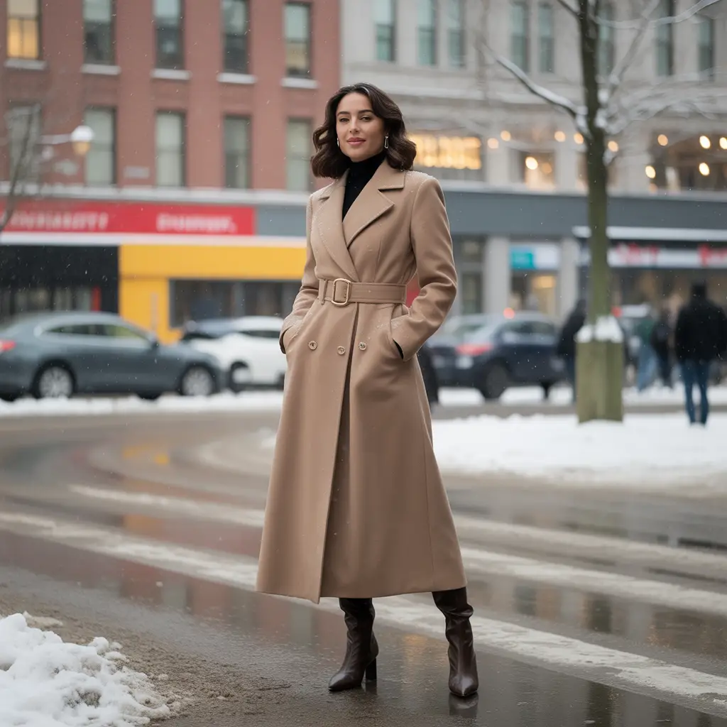 20 Ideas About Classy Winter Outfits to Elevate Your Cold-Weather Style 4 Monochrome Layering for Modern Minimalism