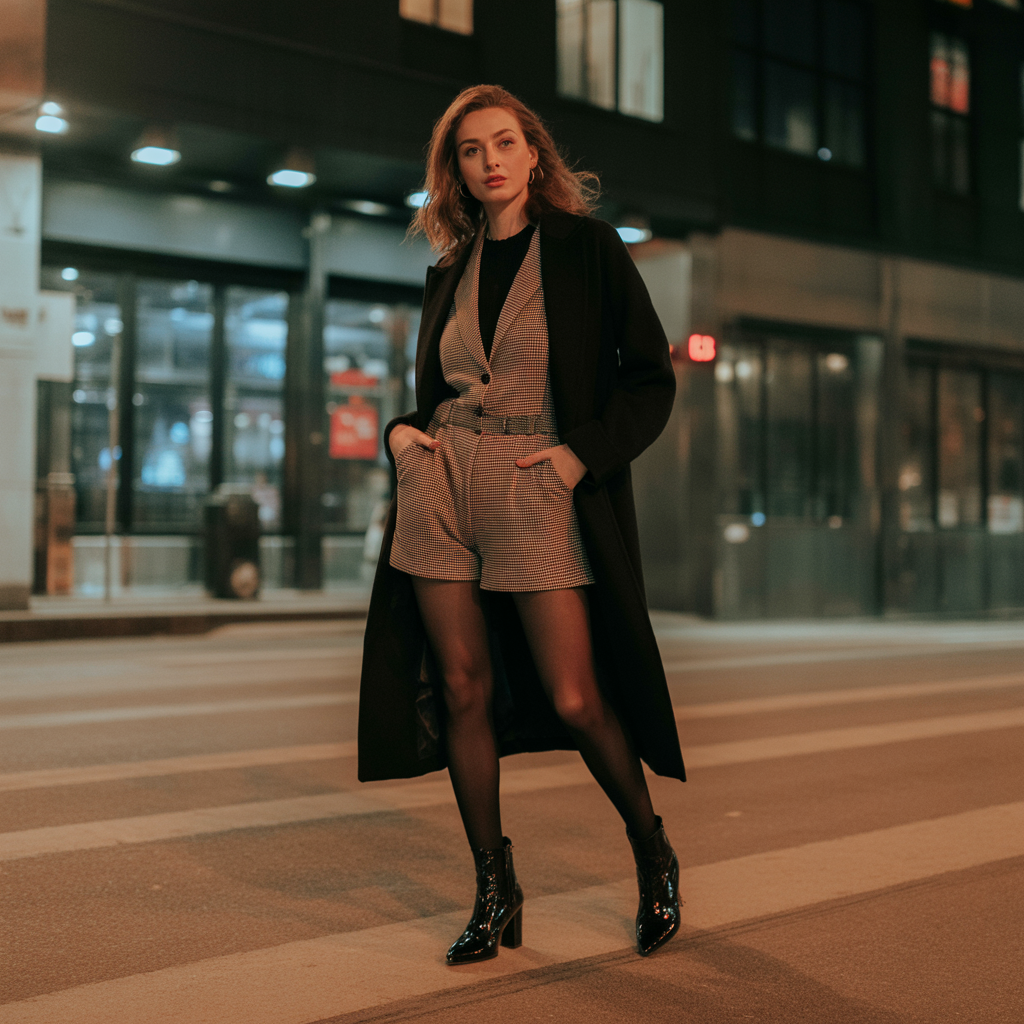 18 Adorable Winter Outfits That Keep You Warm & Fashionable 15 Winter Rompers with Tights