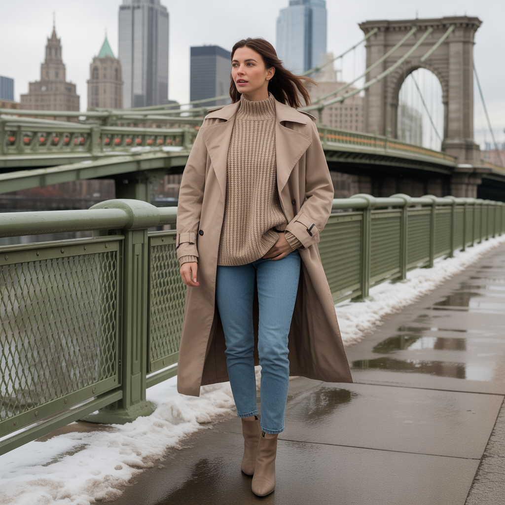 18 Casual Winter Outfits Ideas to Keep You Cozy and Stylish 12 Trench Coats with Skinny Jeans
