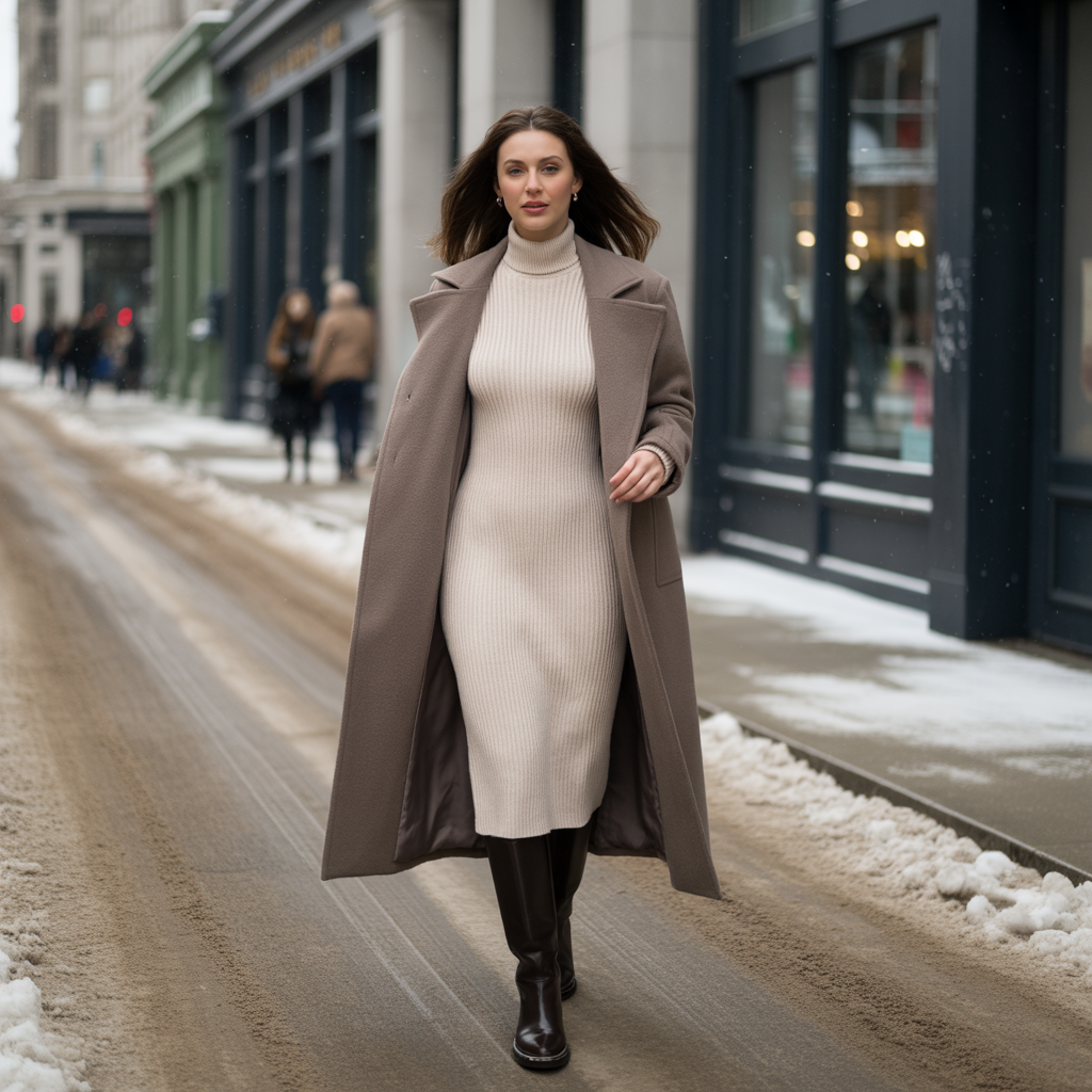20 Ideas About Classy Winter Outfits for Timeless Cold Weather Style 19 White Winter Outfit