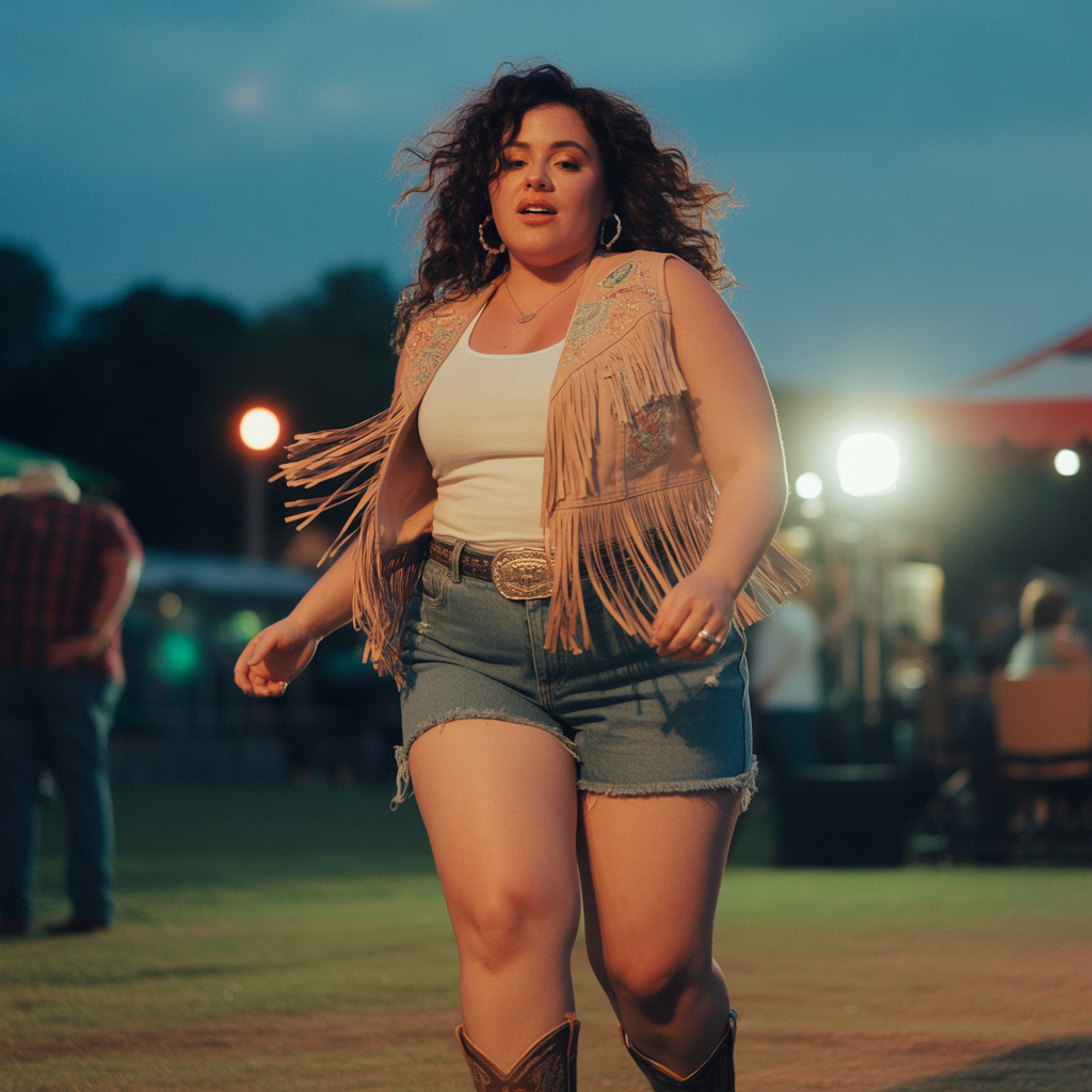 plus size country concert outfit ideas