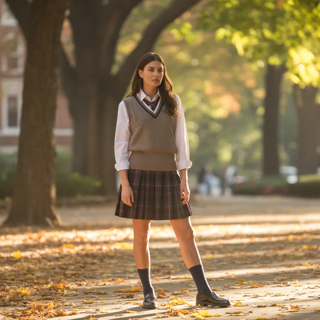 Classic School-Girl Aesthetic