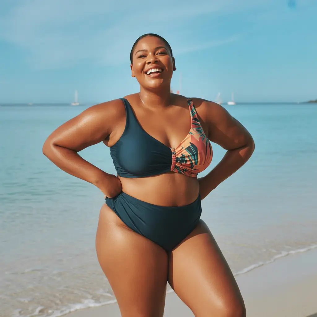 18 Best Plus Size Swimwear Outfit Ideas for Confident Summer Style 11 Mix-and-Match Bikini Sets