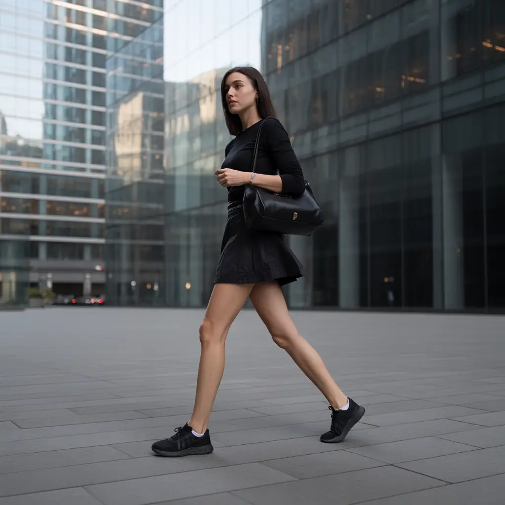 Monochrome Minimalist Outfit