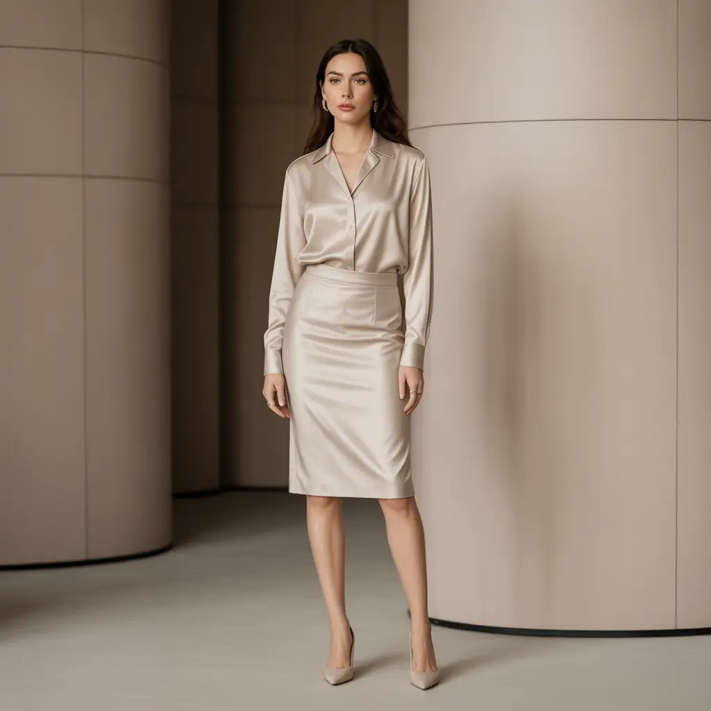 Monochrome Power Look