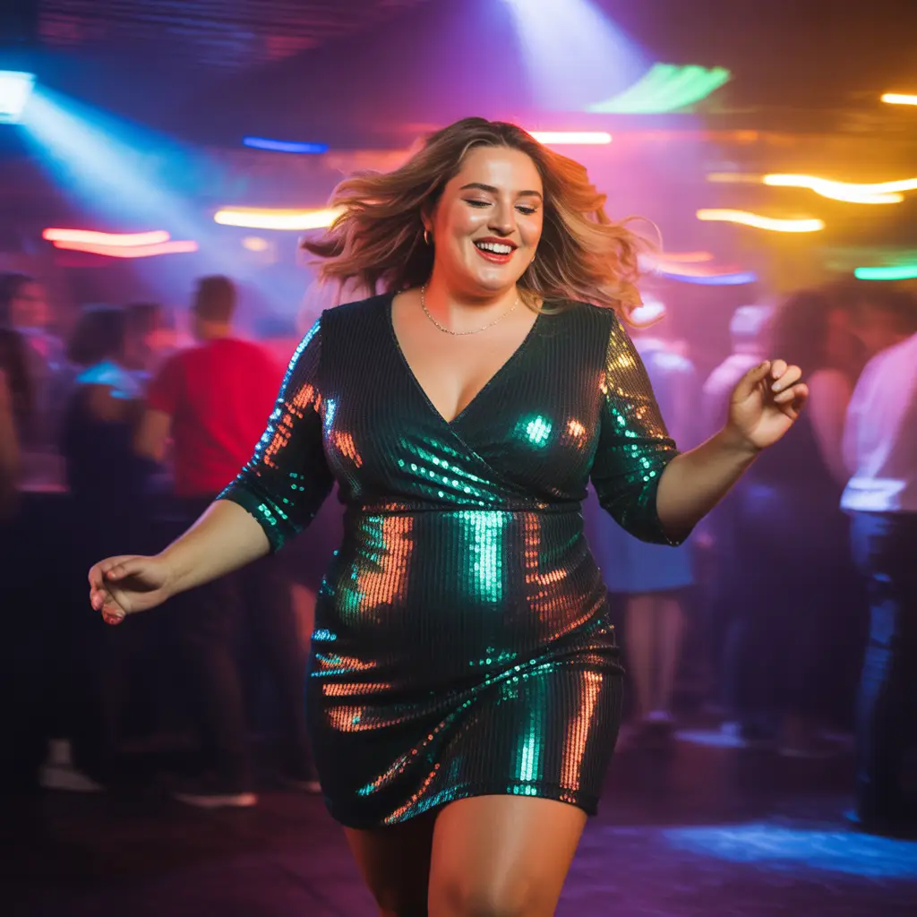 Sequined Mini Dress for Glam Nights