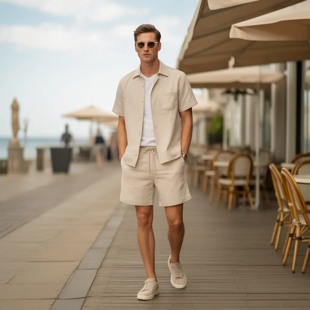Streetwear with Linen Pieces